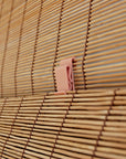 Natural Bamboo Matchstick Cordless Roll Up Window Blind