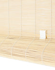 Cordless Natural Bamboo Matchstick Roll Up Blind