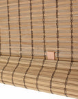 Seta Direct, Brown Cordless Bamboo Slat Roll Up Blind
