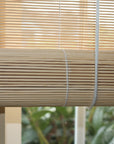 Natural Bamboo Matchstick Roll Up Window Blind