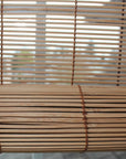 Natural Bamboo Matchstick Roll Up Window Blind