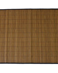 Natural Brown Bamboo Area Rug