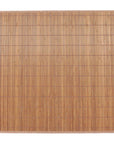 Natural Brown Bamboo Area Rug