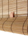 Natural Bamboo Matchstick Cordless Roll Up Window Blind