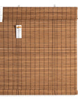 Seta Direct, Brown Bamboo Slat Cordless Roll Up Blind