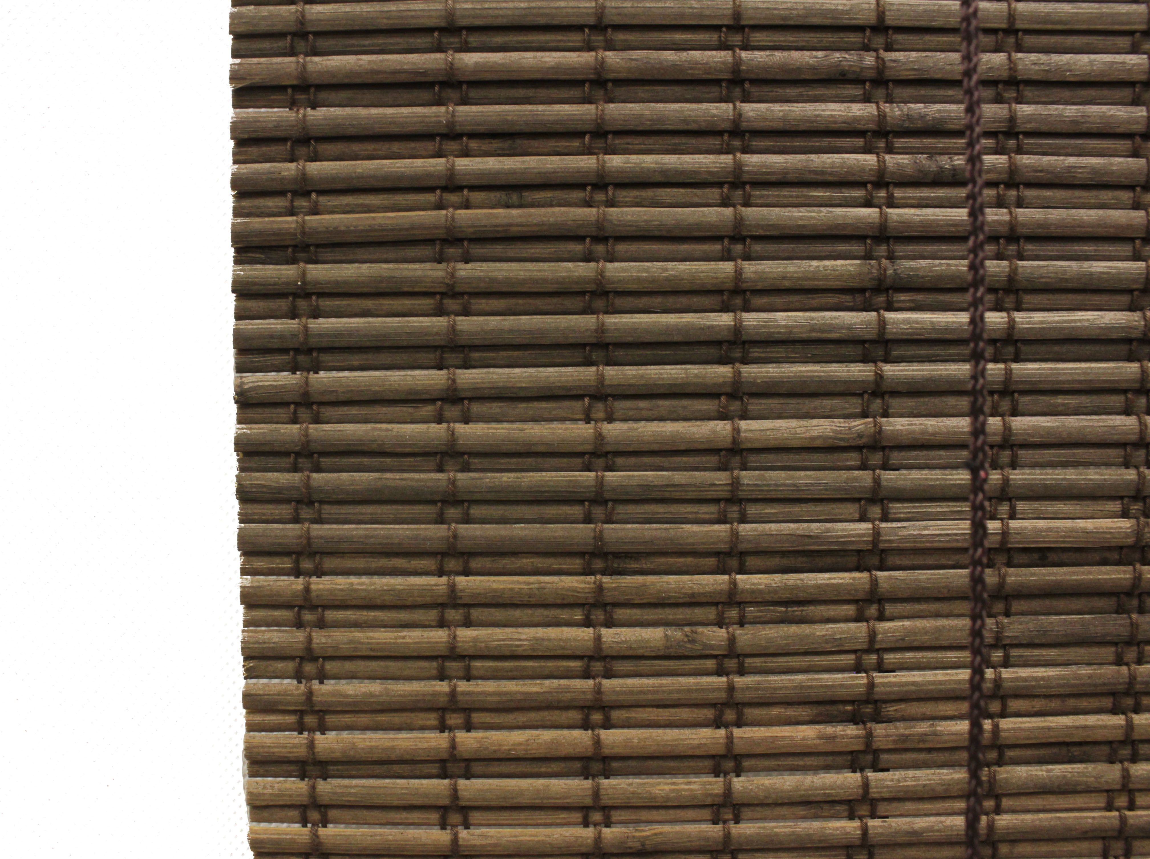 Bamboo Flat-weave Sun-filtering Roll Up Blind