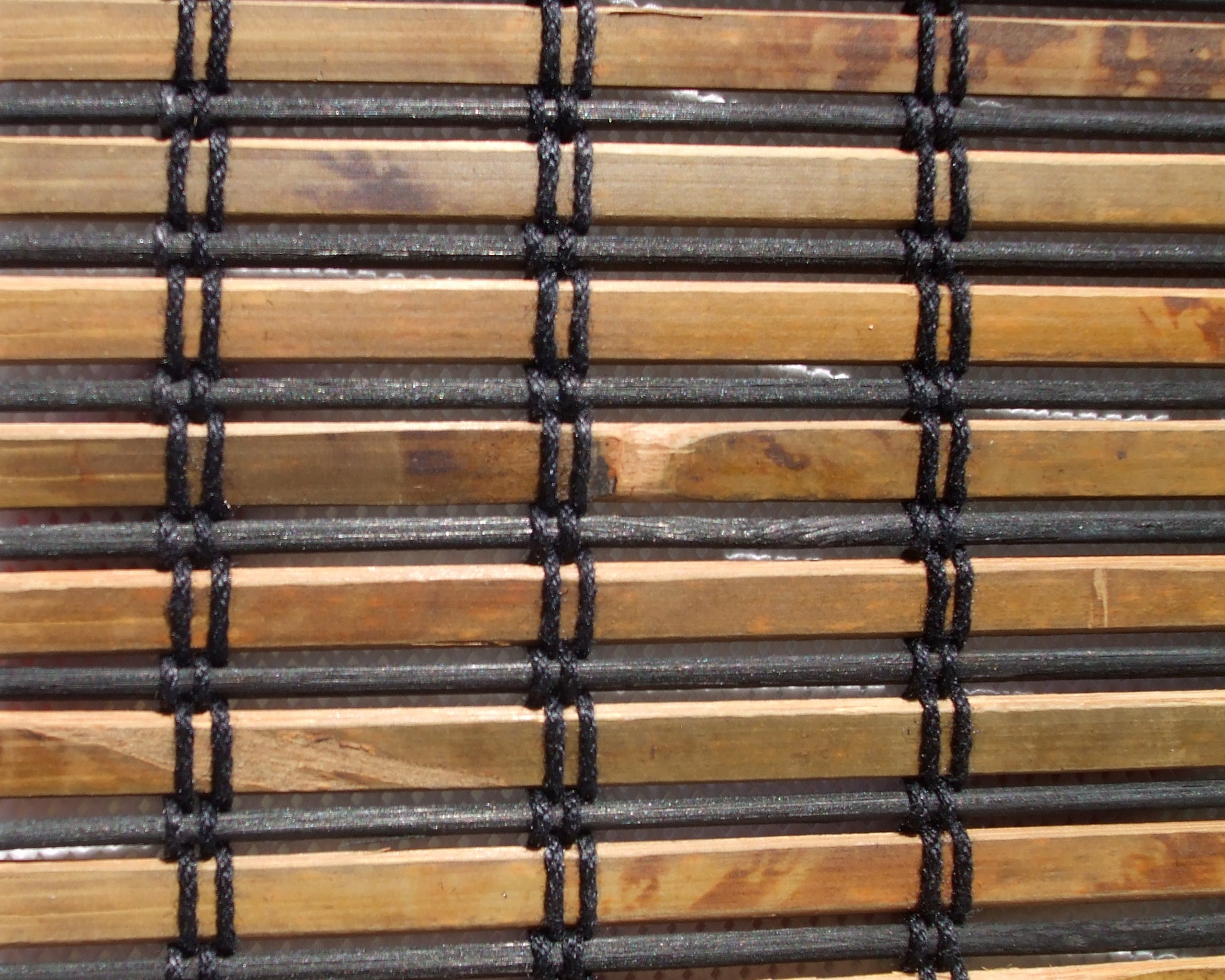 Espresso Brown Bamboo Slat Roll Up Window Blind
