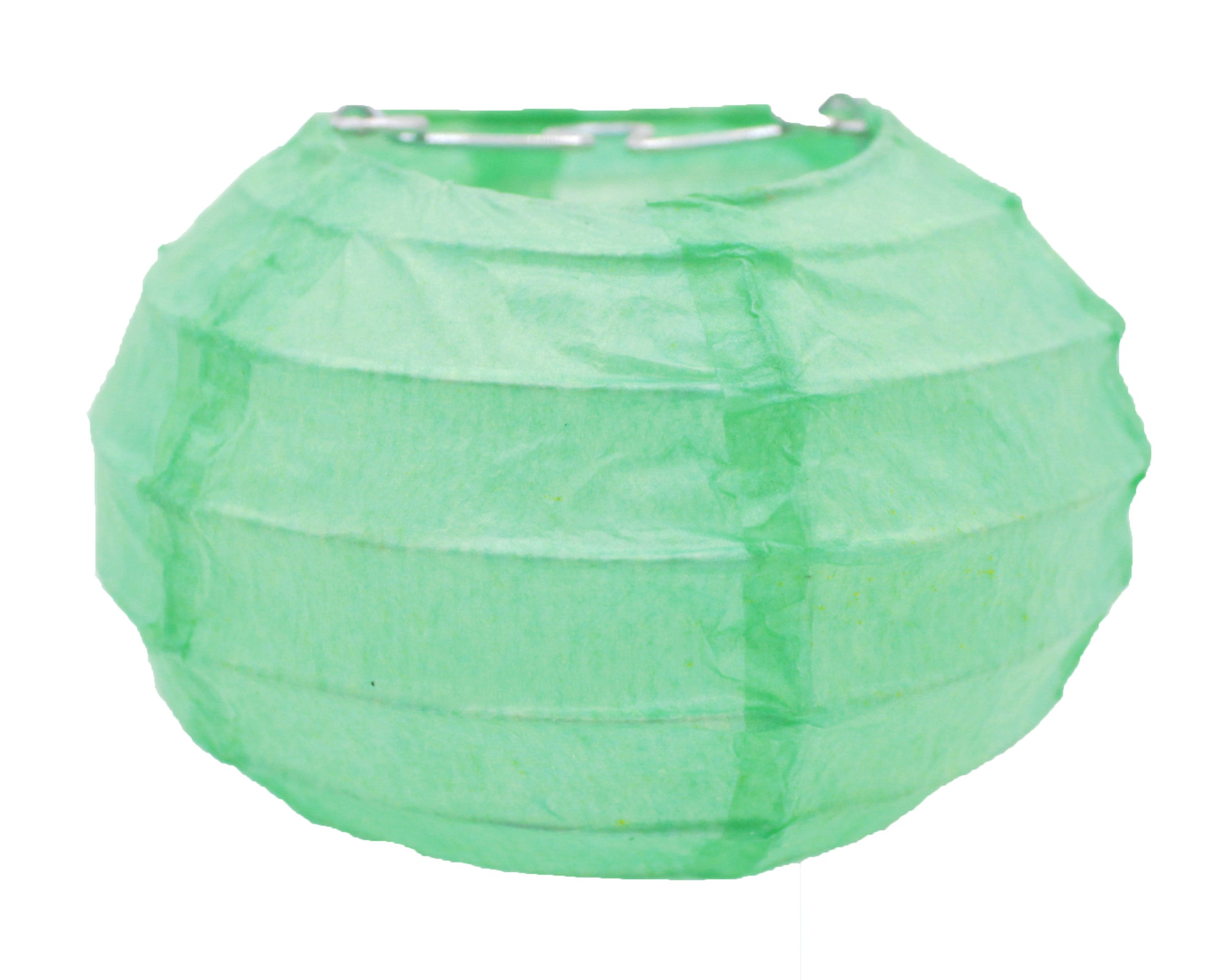 3.5-Inch Oval Pumpkin Mini Decorative Paper Lantern