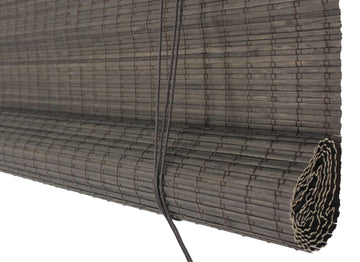 Seta Direct, Bamboo Flat-Weave Sun-Filtering Roll Up Blind