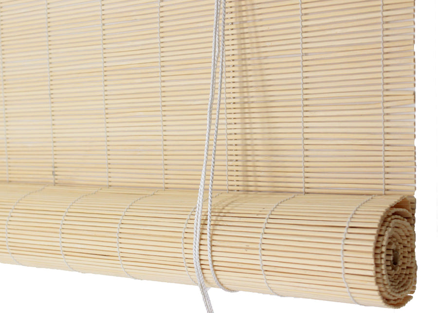 Seta Direct, Natural Bamboo Matchstick Corded Roll Up Window Blind