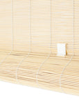 Seta Direct, Natural Bamboo Matchstick Cord Free Roll Up Window Blind