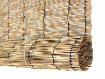 Natural Reed Roll Up Window Blind