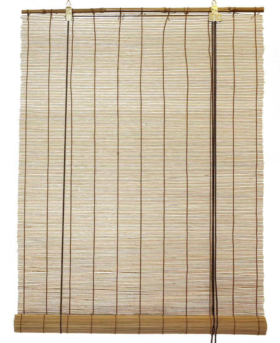 Natural Bamboo Matchstick Roll Up Window Blind