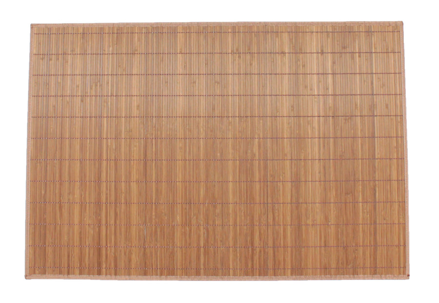 Natural Brown Bamboo Area Rug