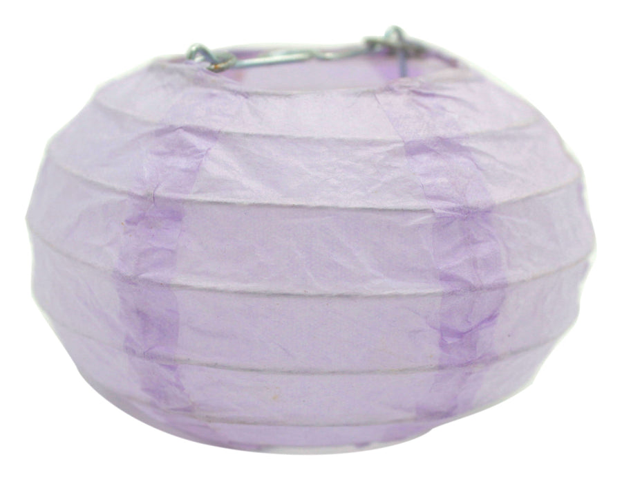 3.5-Inch Oval Pumpkin Mini Decorative Paper Lantern