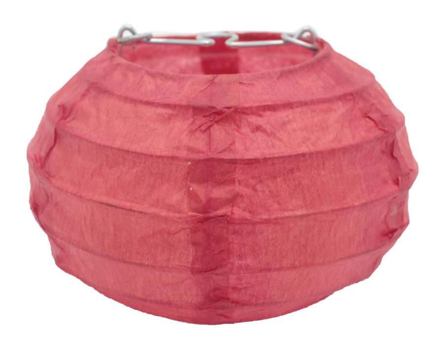 3.5-Inch Oval Pumpkin Mini Decorative Paper Lantern